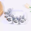 Christmas children's hair band, women's Korean-style patchwork fabric headwear, hair accessory, Christmas hair band Item Picture